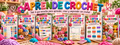 PACK COMPLETO APRENDE CROCHET 6-1